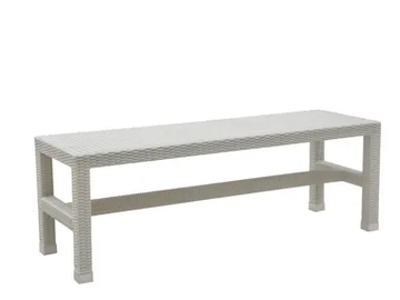 TONGA - Synthetic fibre garden bench by Il Giardino di Legno - view 2